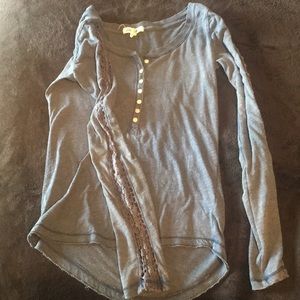 Aeropostal Long Sleeve with Lace Sleeves